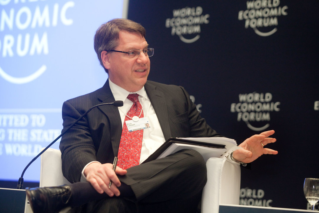 Rich Lesser, CEO de Boston Consulting Group | World Economic Forum - Photo by Alexandre Campbell 