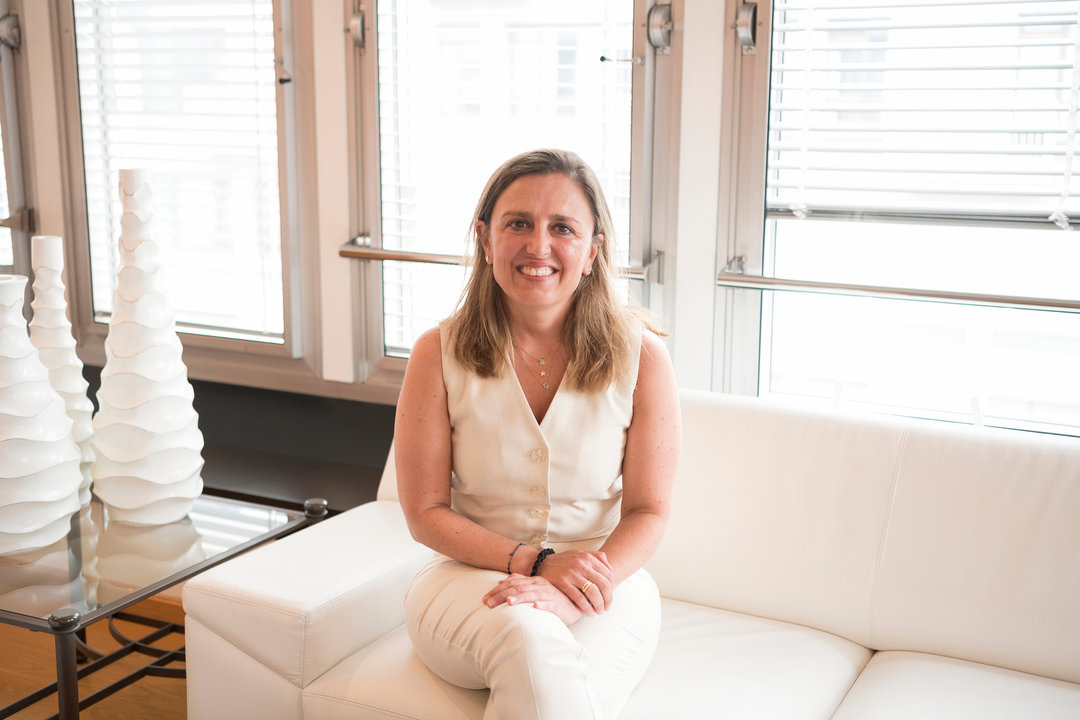 María Calvo, presidenta de la Federación Asturiana De Empresarios / Marta Martín.